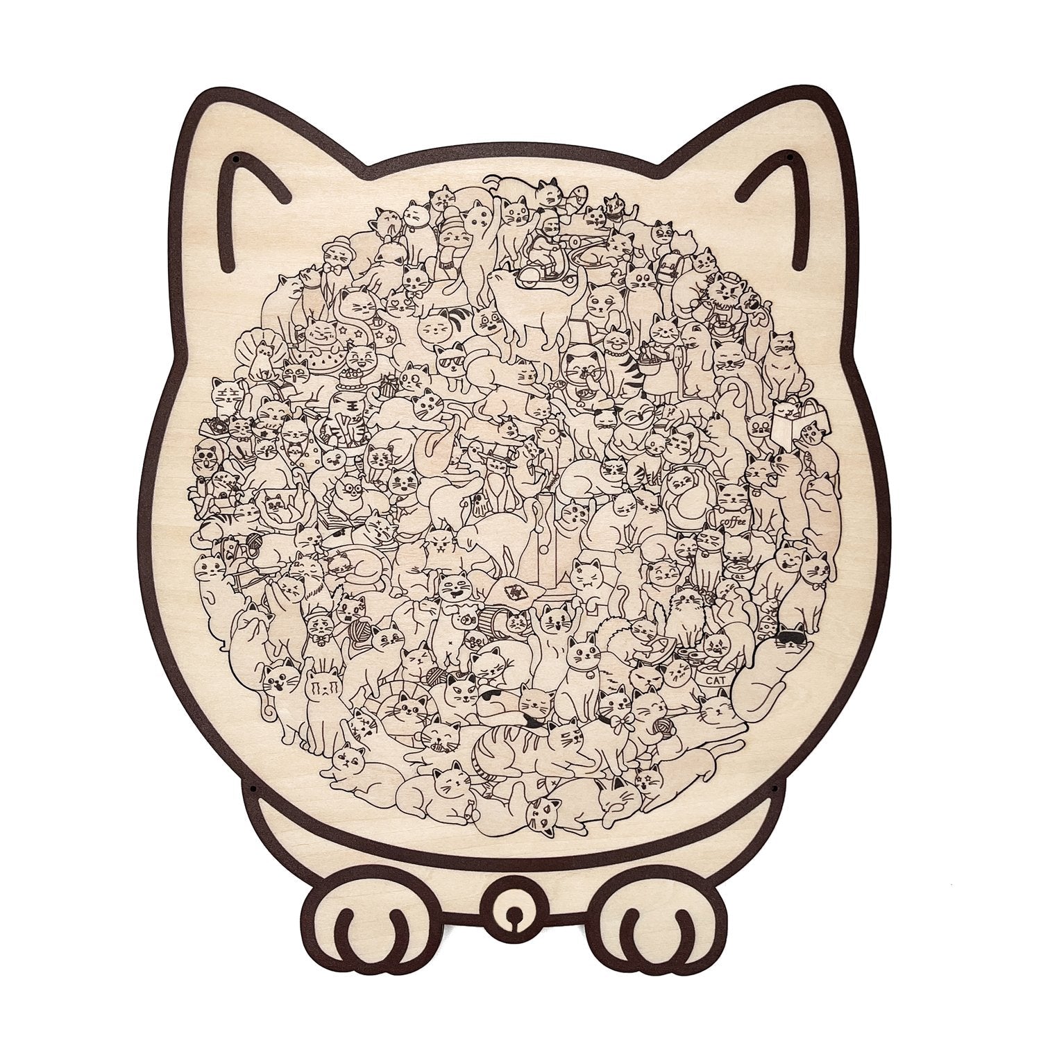 Cat Serenity Puzzle™ — Unwind Instantly with Every Satisfying Click and Cozy Cat Shape