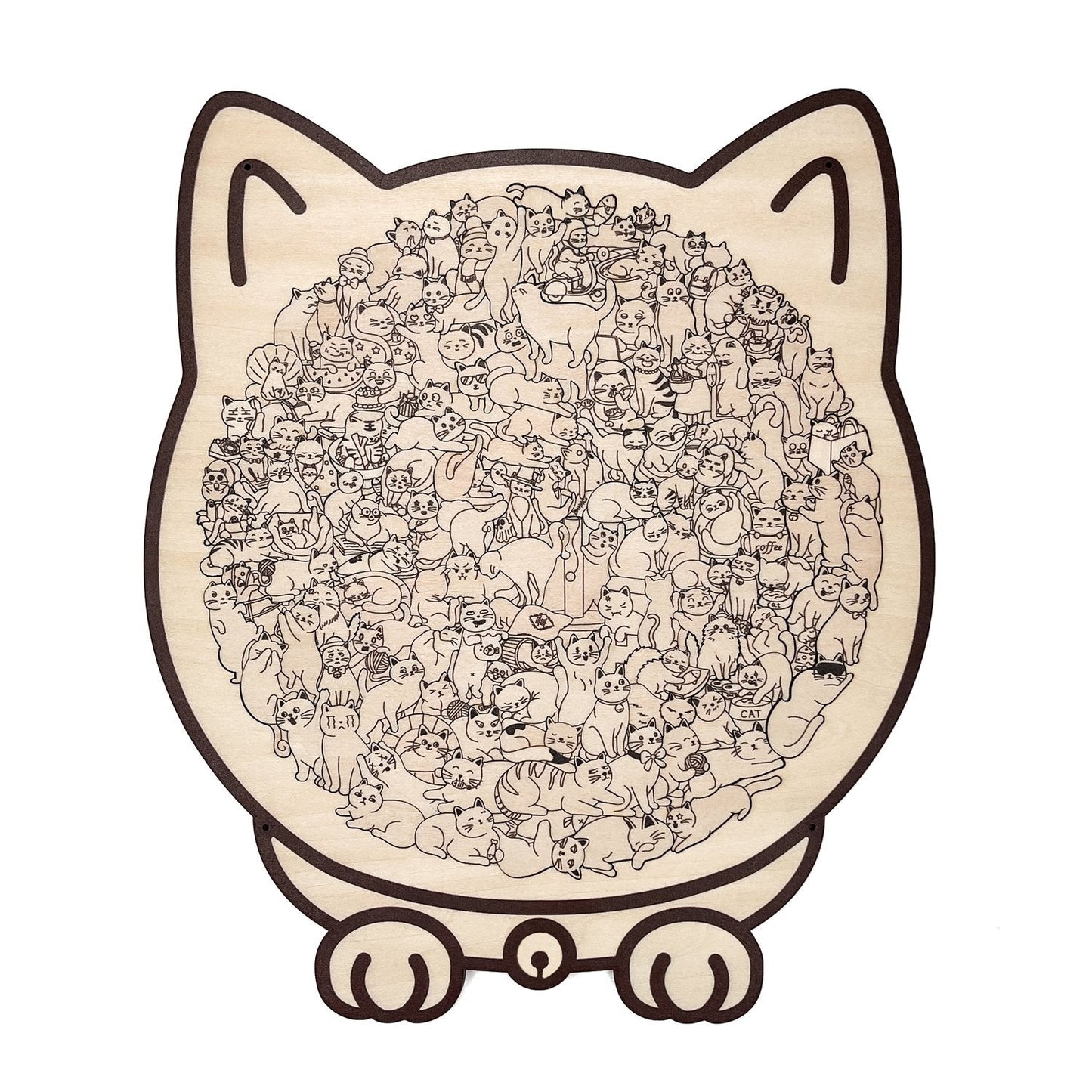 Cat Serenity Puzzle™ — Unwind Instantly with Every Satisfying Click and Cozy Cat Shape