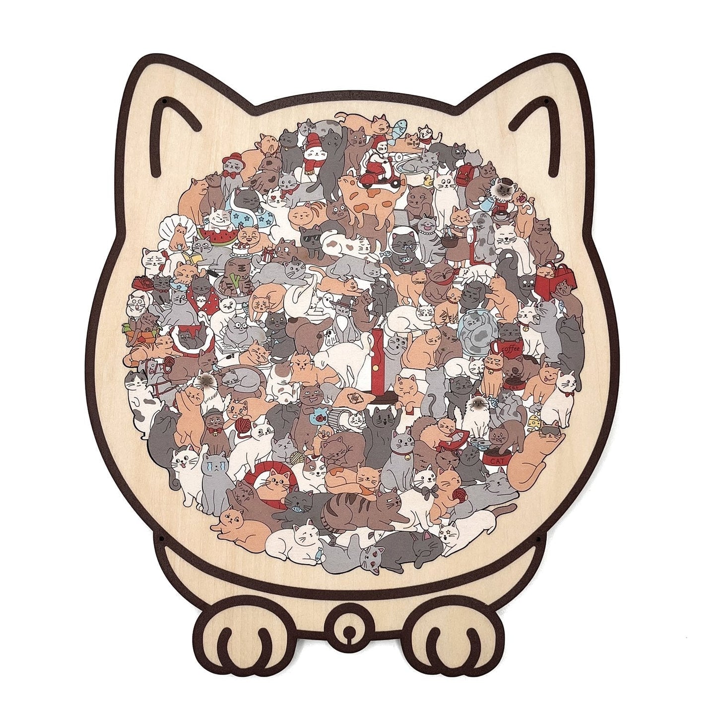 Cat Serenity Puzzle™ — Unwind Instantly with Every Satisfying Click and Cozy Cat Shape