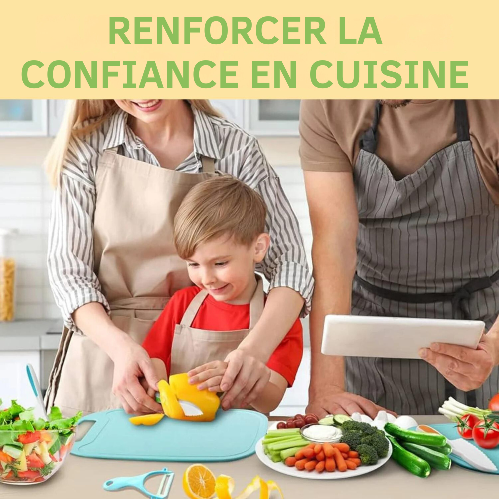 Child-Safe Cooking Utensils for Montessori (12 pieces)