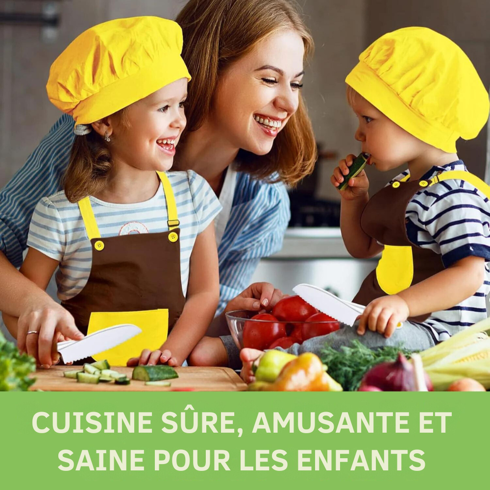 Child-Safe Cooking Utensils for Montessori (12 pieces)