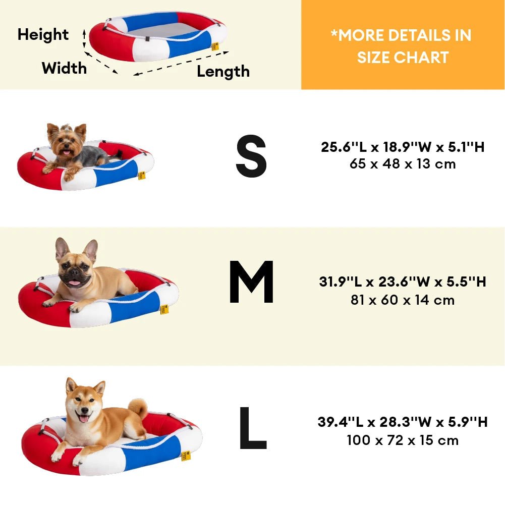 CHILLRAFT – Boot-shaped pet bed with cooling comfort and non-slip bottom