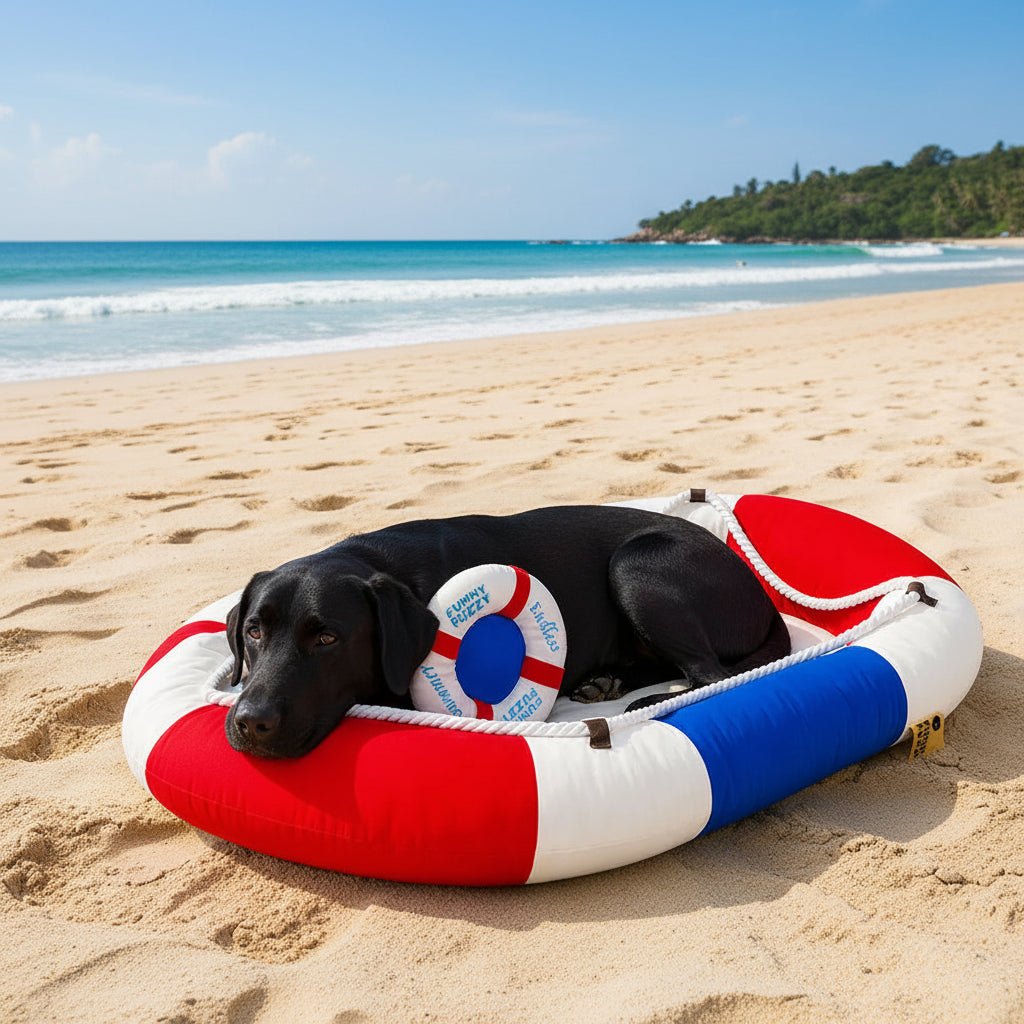 CHILLRAFT – Boot-shaped pet bed with cooling comfort and non-slip bottom