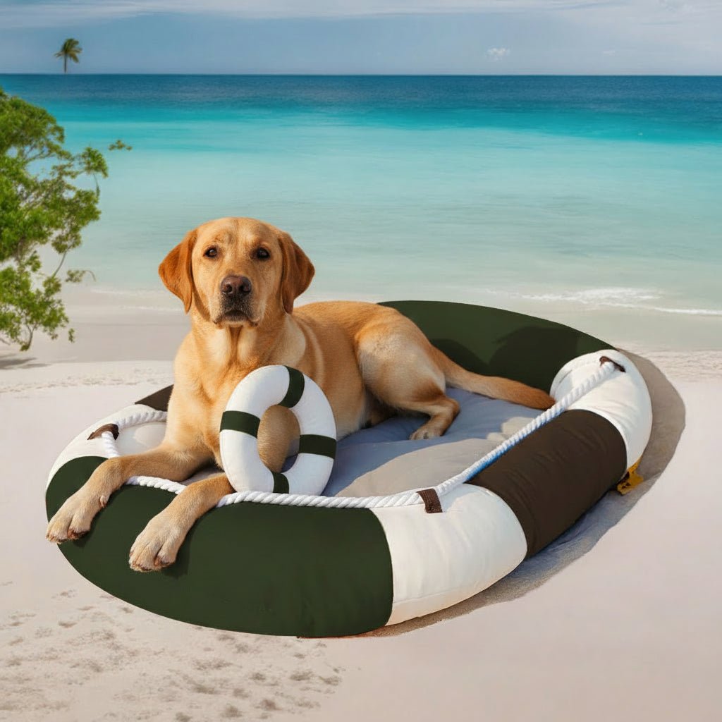 CHILLRAFT – Boot-shaped pet bed with cooling comfort and non-slip bottom