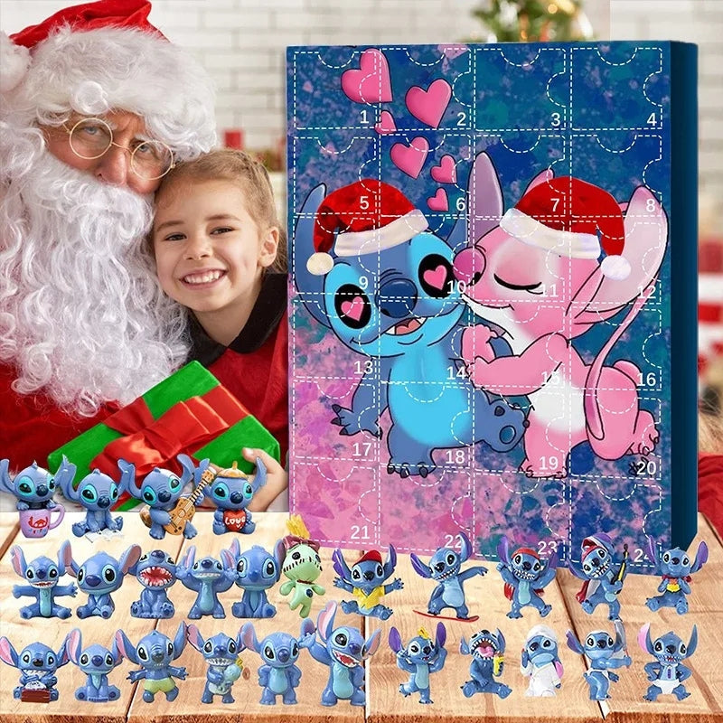 Gavesæt med juleadventskalender