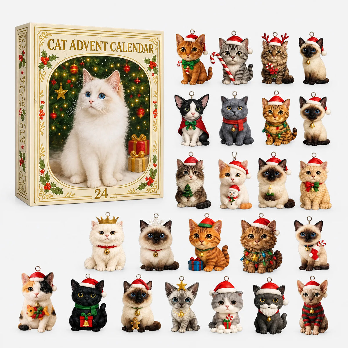 Adventný kalendár s odpočítavaním do Vianoc