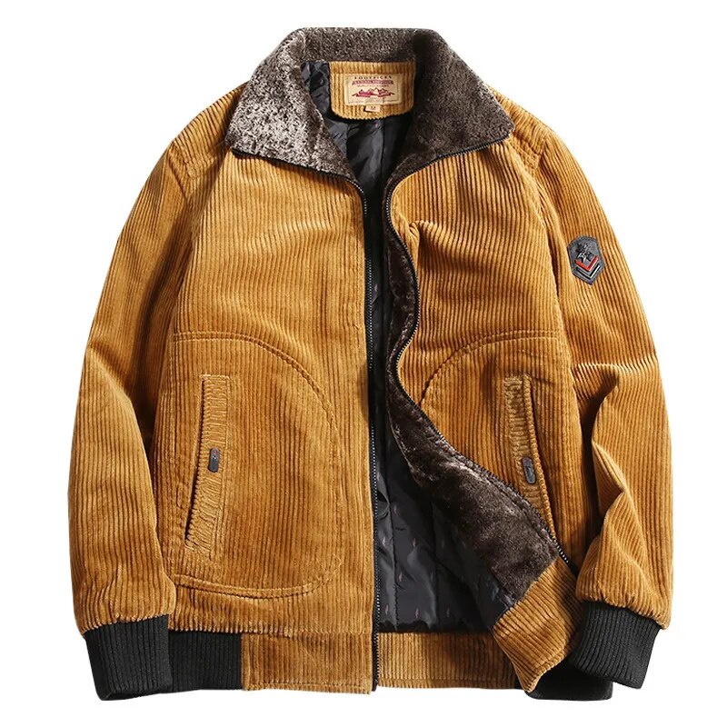 Classic Winter Corduroy Jacket for Men