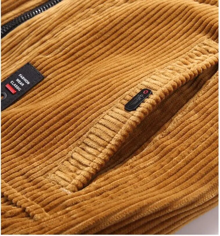 Classic Winter Corduroy Jacket for Men