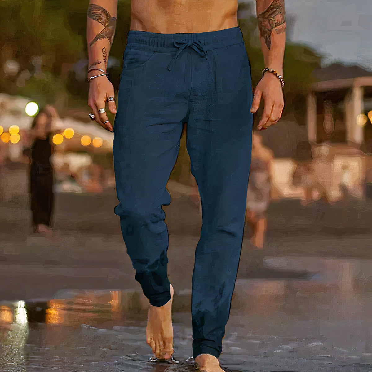 Cole | Classic Lightweight Summer Trousers for Men