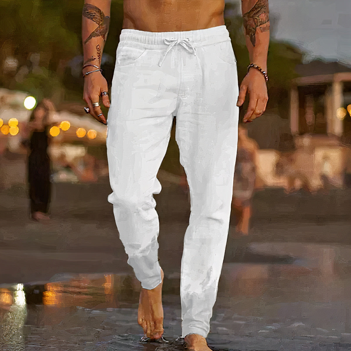Cole | Classic Lightweight Summer Trousers for Men