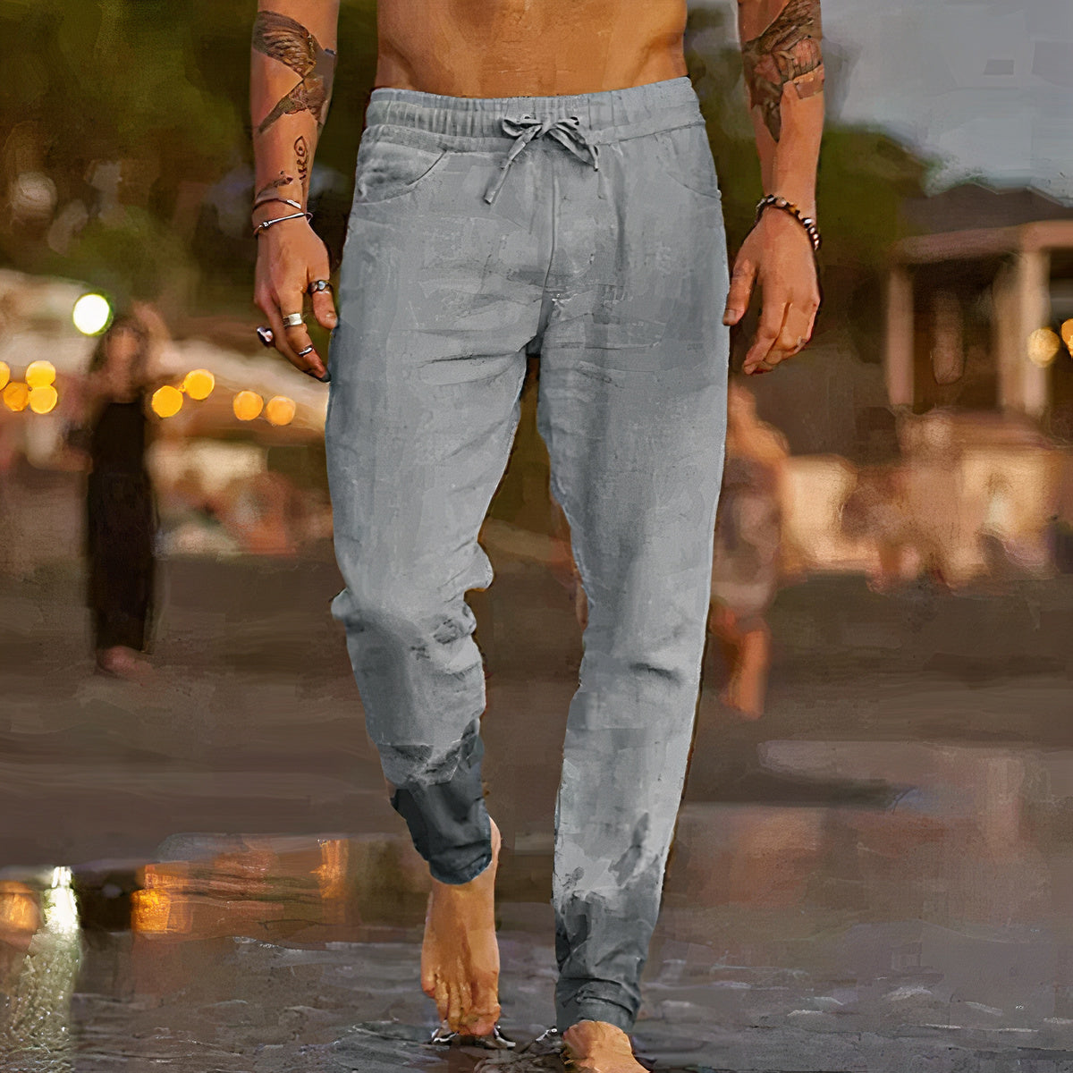 Cole | Classic Lightweight Summer Trousers for Men