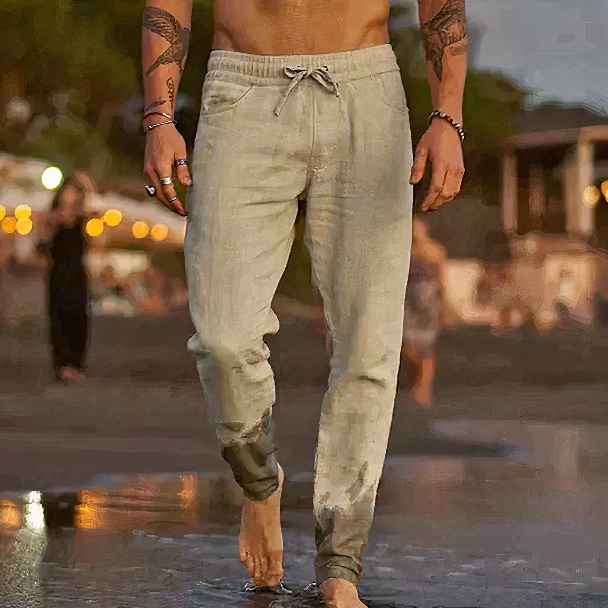 Cole | Classic Lightweight Summer Trousers for Men