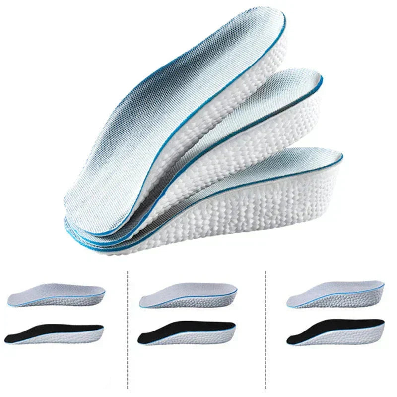 Comfortable Elevated Insoles | Shock-Absorbing and Pain-Relieving Insoles that Increase Your Height and Improve Your Posture