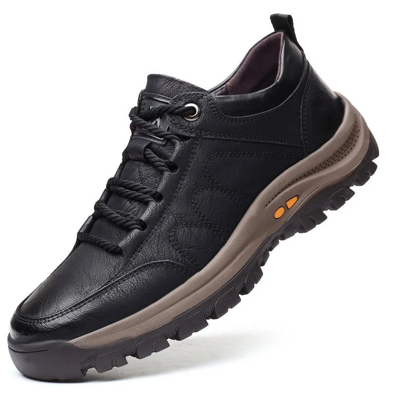 Comfortable Orthopedic Leather Shoes for Men
