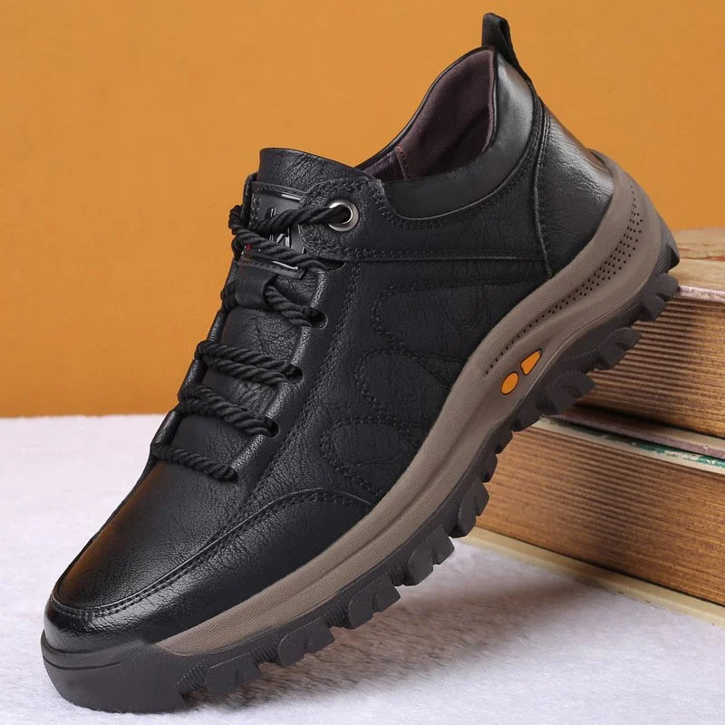 Comfortable Orthopedic Leather Shoes for Men