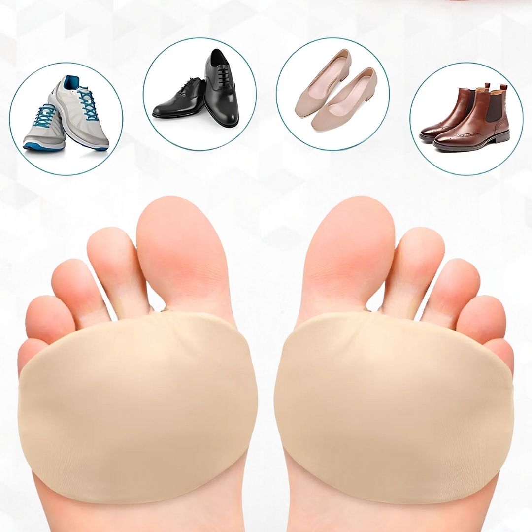 ComfortStep Morton’s Neuroma and Metatarsalgia Relief Pads | Gel Cushion and Metatarsal Support | Foot Pain Relief for Everyday Comfort Nokmo
