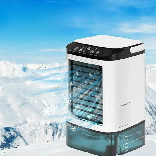 Compact Cooling Fan with Humidifier