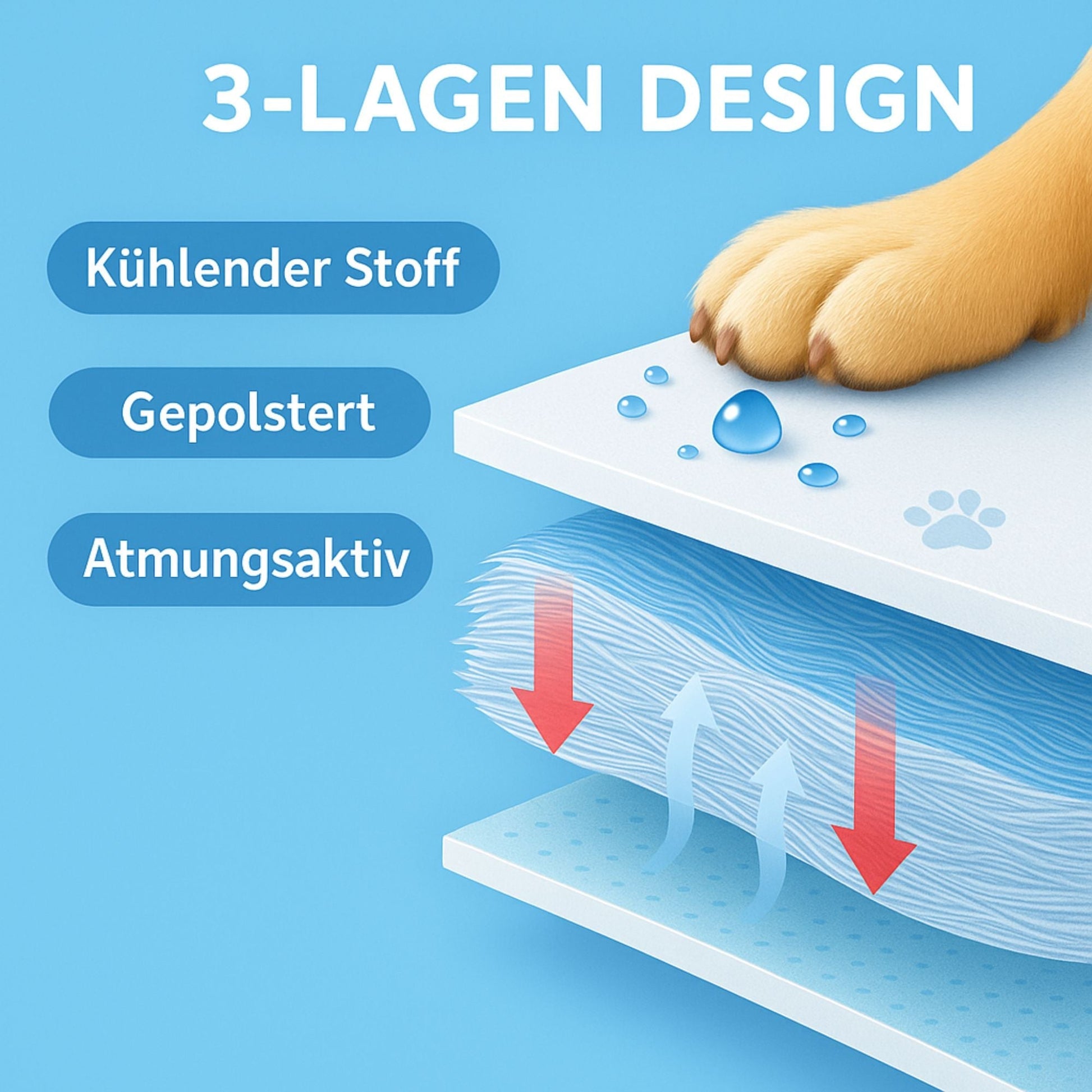 Cooling Mat for Dogs | Premium Dog Cooling Mat