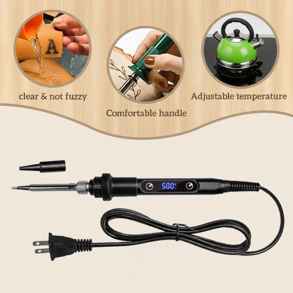 CRAFTMASTER PRO – Engraving & Woodburning Set for Creatives