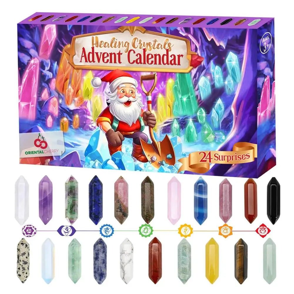 Κρυστάλλινο ημερολόγιο Advent – 24 μοναδικοί κρύσταλλοι για μια μαγική αντίστροφη μέτρηση έως τα Χριστούγεννα