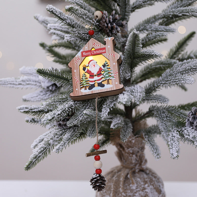 Dekorativt julehuspynt