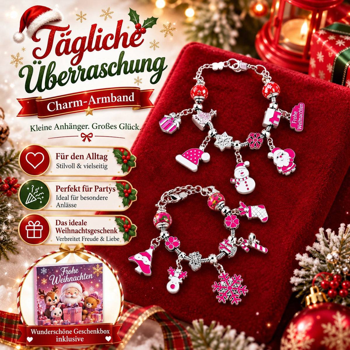 DIY-armbåndsadventskalender - 24-dages nedtælling til fremstilling af smykker