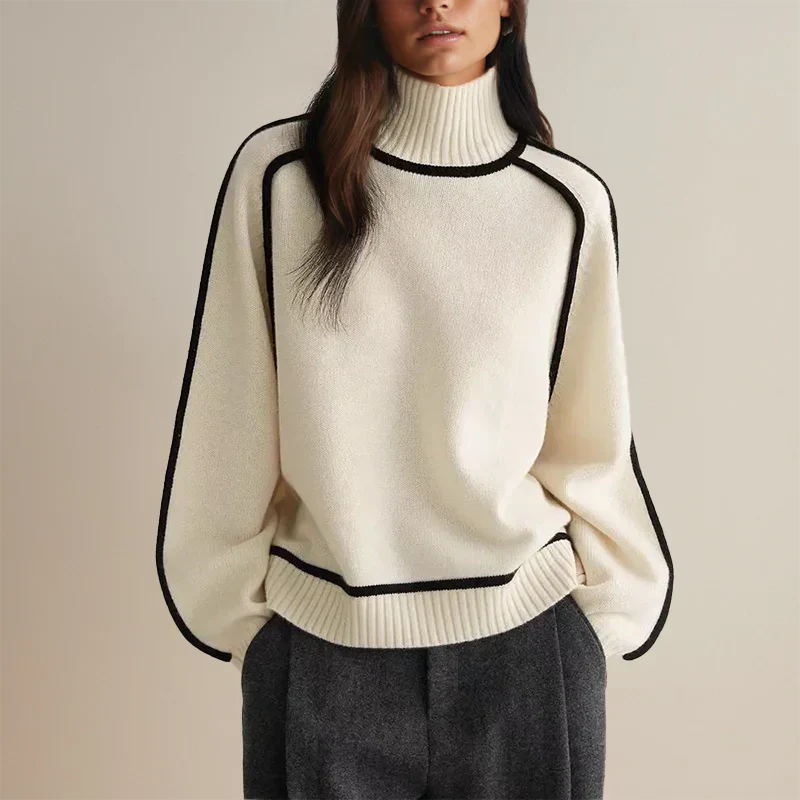 Dorine - Elegant Oversized Winter Jumper