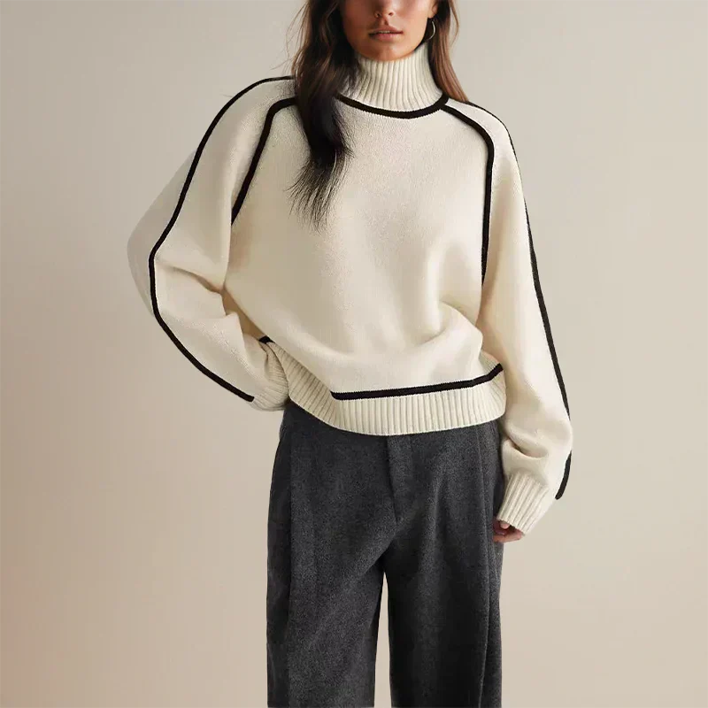 Dorine - Elegant Oversized Winter Jumper