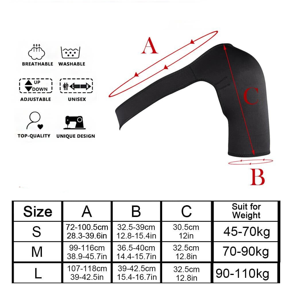 Elastic Shoulder Brace | Relieves Pain & Supports Recovery