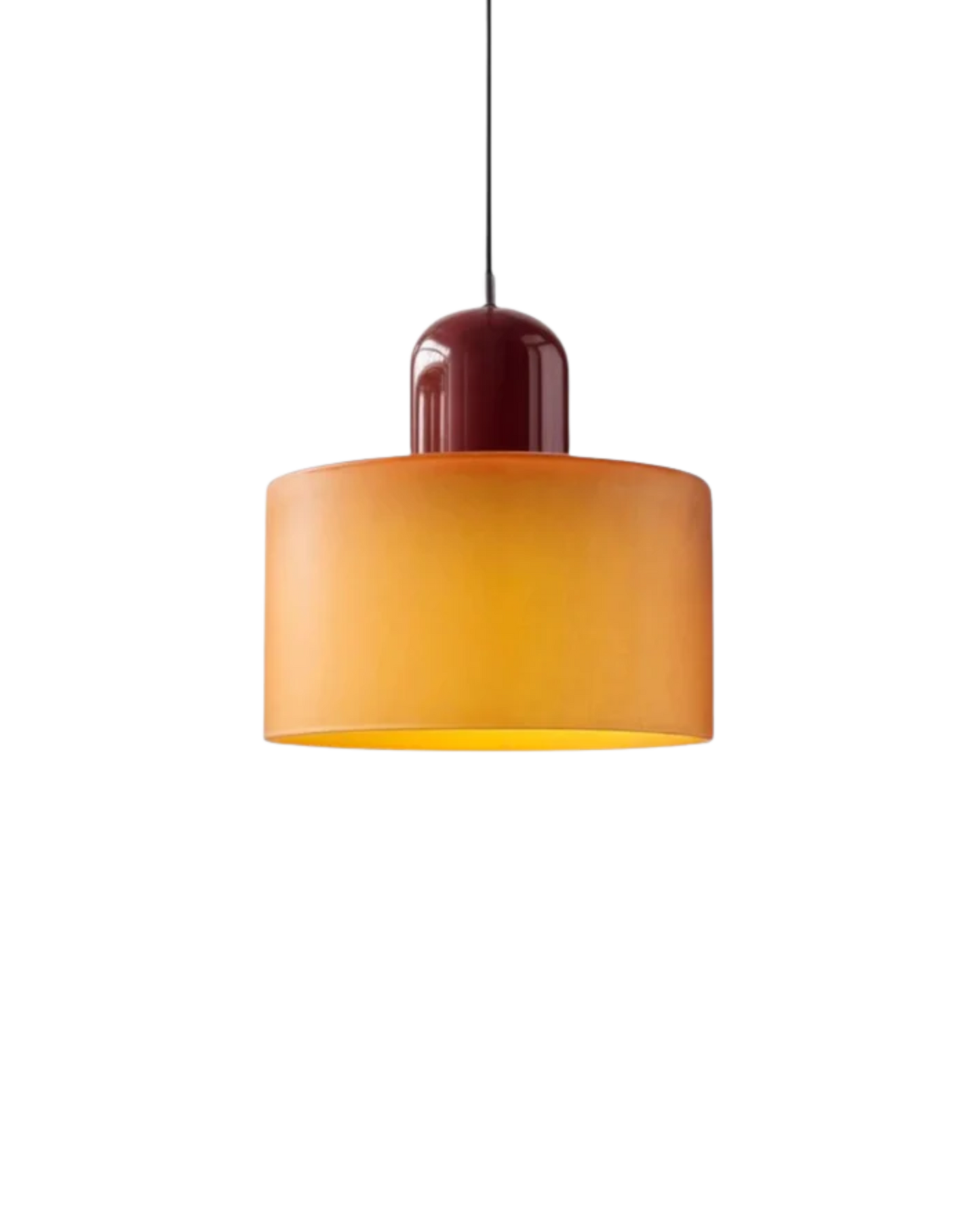 Elegant Hanging Lamp with a Sculptural Silhouette