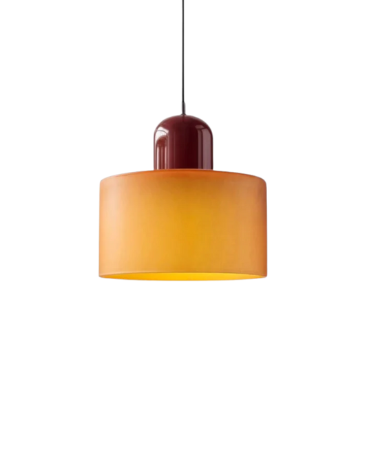 Elegant Hanging Lamp with a Sculptural Silhouette