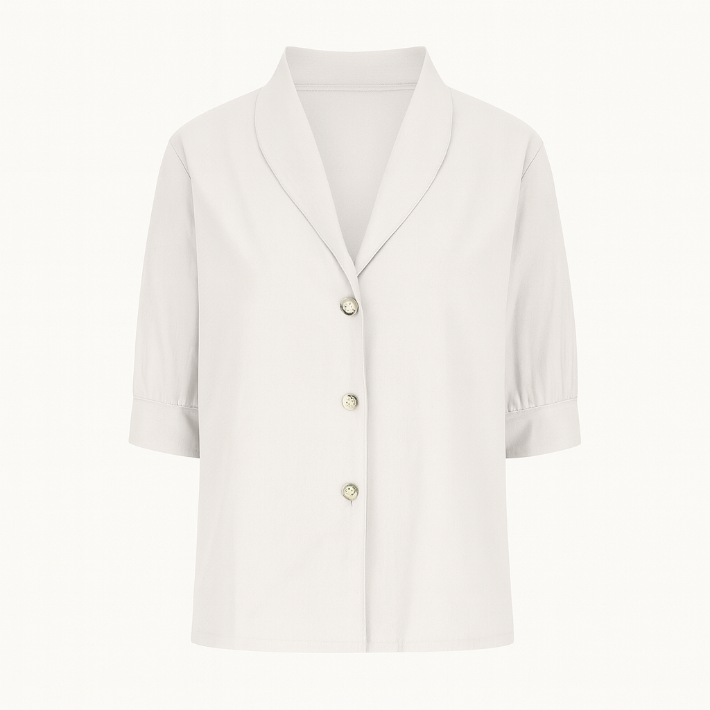 Elegant Linen Top for Autumn - Eryn
