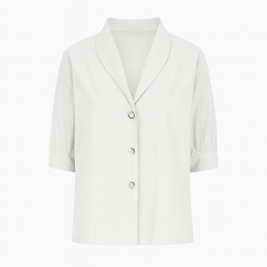 Elegant Linen Top for Autumn - Eryn