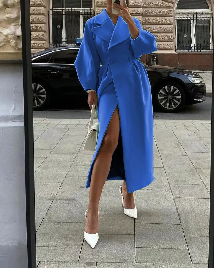 Elegant lang frakke