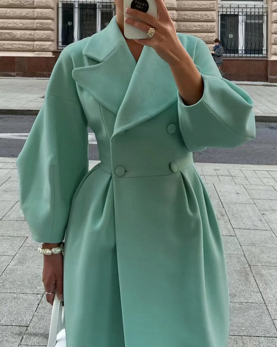 Elegant lang frakke