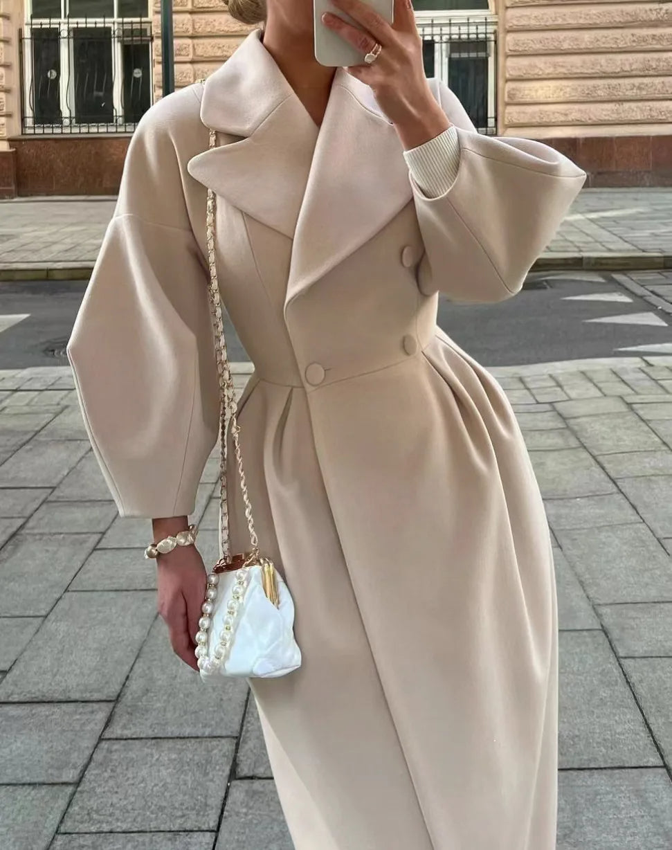 Elegant lang frakke