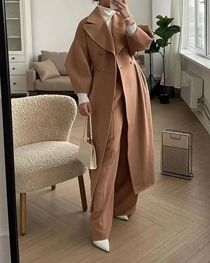 Elegant lang frakke