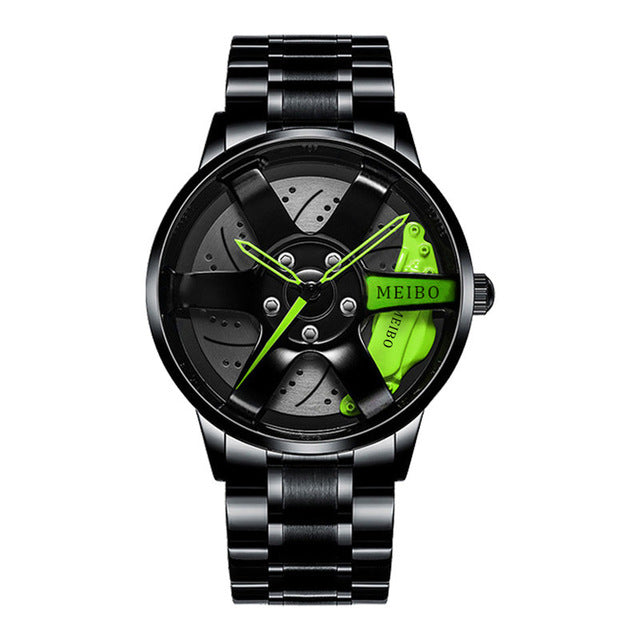 Elegant Racing Car Men's Wristwatch - RaceVision