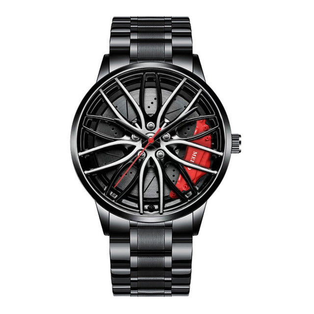Elegant Racing Car Men's Wristwatch - RaceVision