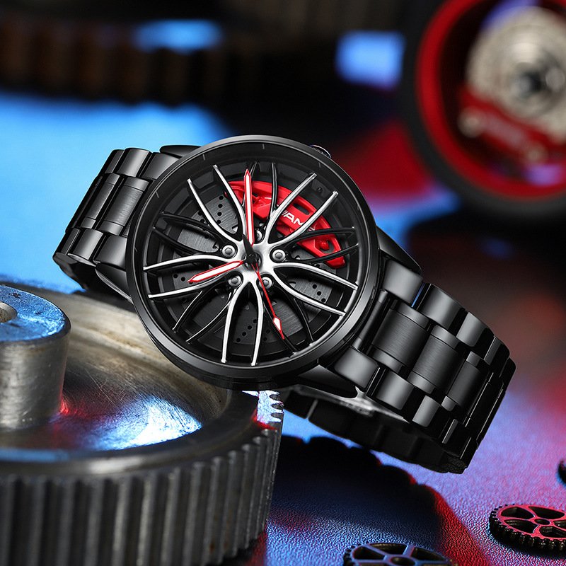 Elegant Racing Car Men's Wristwatch - RaceVision