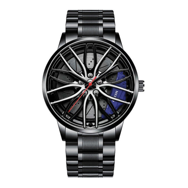 Elegant Racing Car Men's Wristwatch - RaceVision