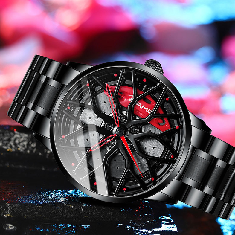 Elegant Racing Car Men's Wristwatch - RaceVision