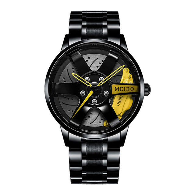 Elegant Racing Car Men's Wristwatch - RaceVision