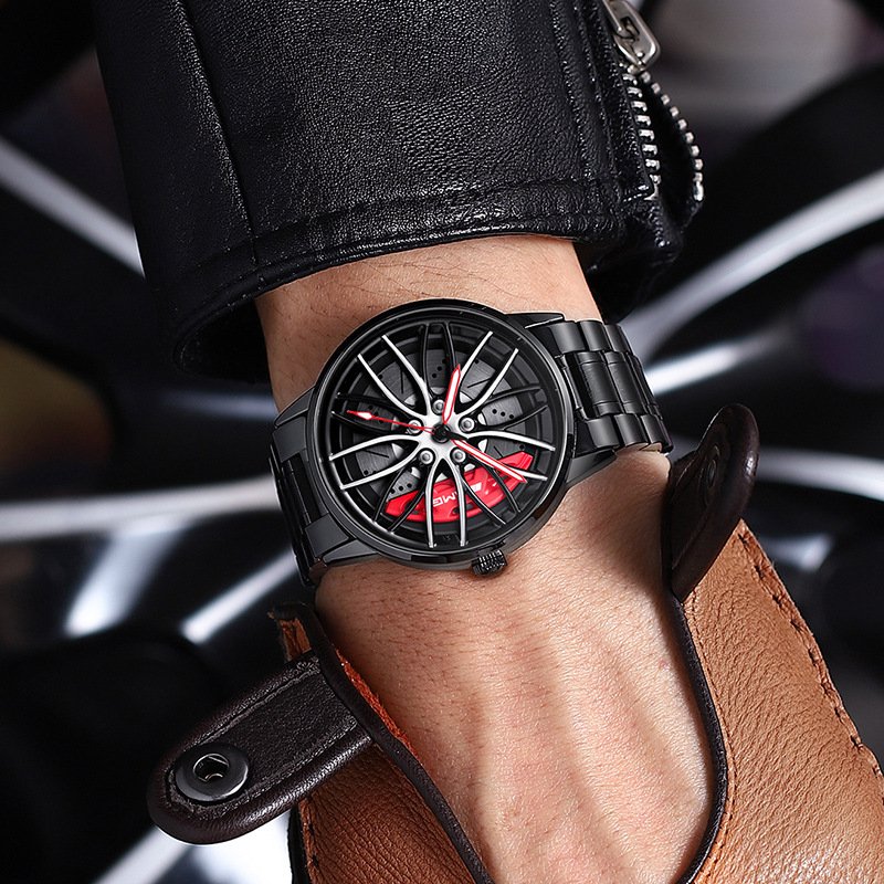 Elegant Racing Car Men's Wristwatch - RaceVision
