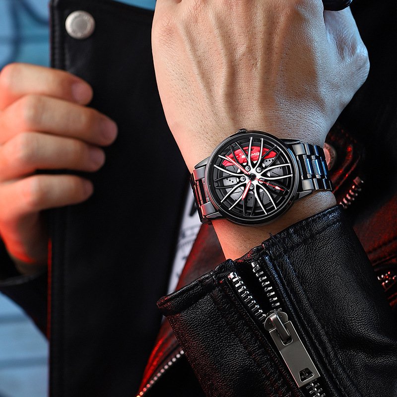 Elegant Racing Car Men's Wristwatch - RaceVision