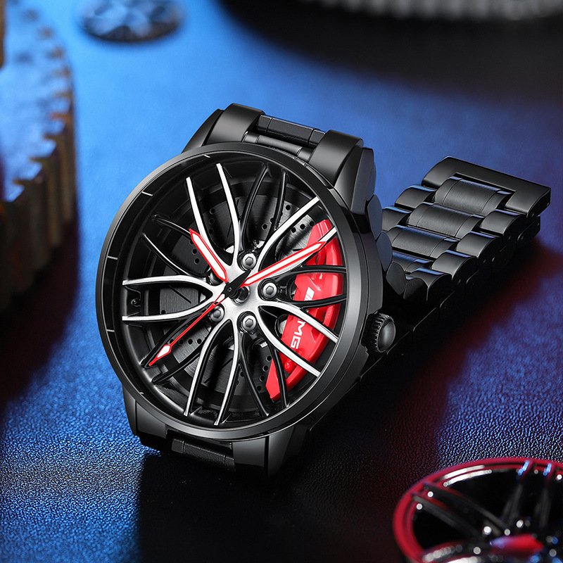 Elegant Racing Car Men's Wristwatch - RaceVision