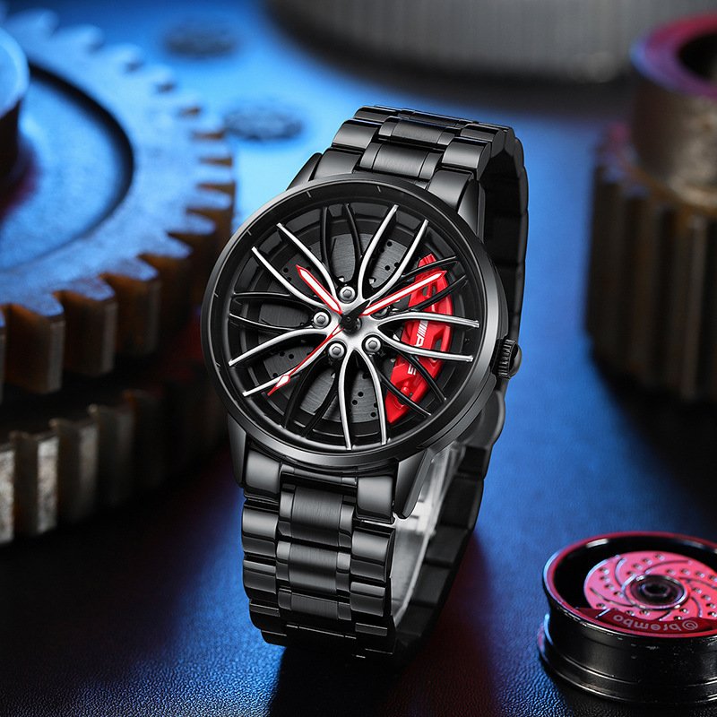 Elegant Racing Car Men's Wristwatch - RaceVision