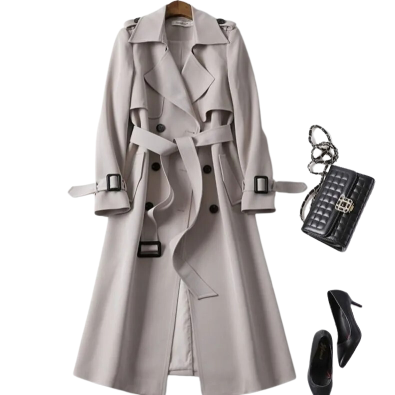 Elegant trench coat for women - perfect for autumn, timeless and lightweight