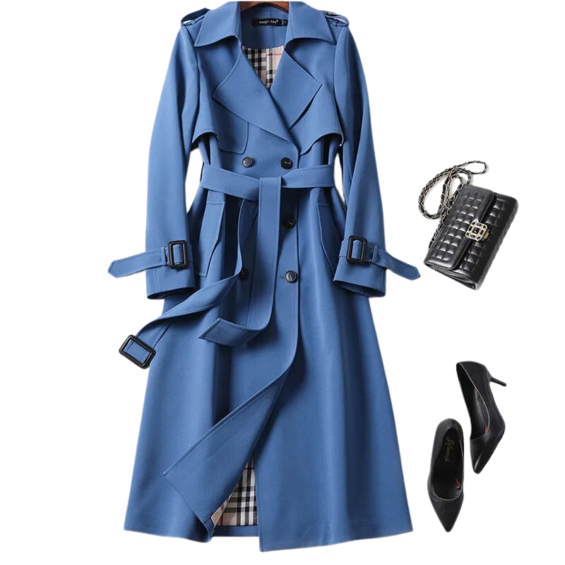 Elegant trench coat for women - perfect for autumn, timeless and lightweight