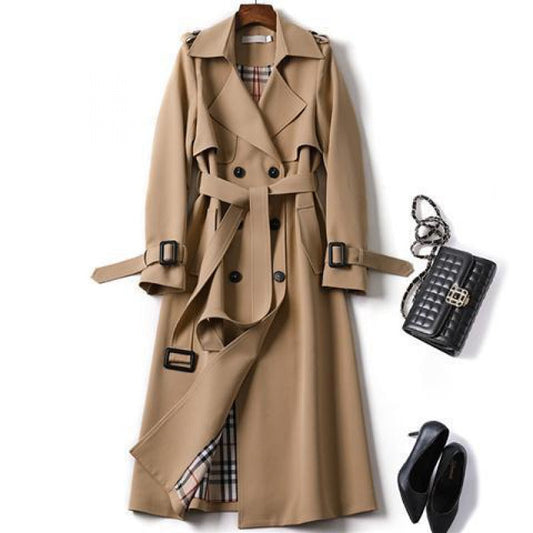 Elegant trench coat for women - perfect for autumn, timeless and lightweight